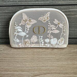 DIOR Limited-Edition Lucky Miss Ritual Butterfly Embroidered Pouch